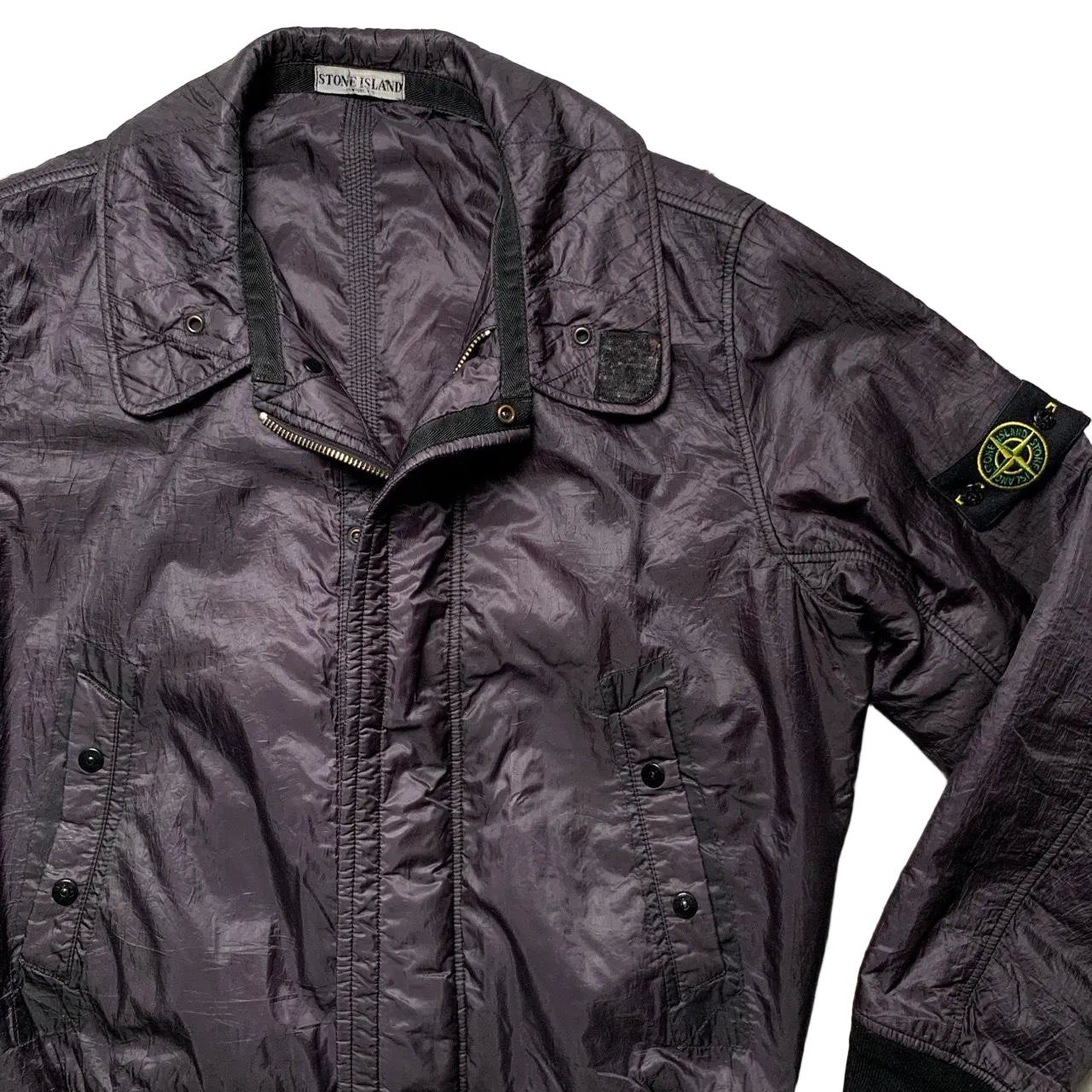 Stone Island Vintage AW 2007 Black Bomber Jacket (2XL)
