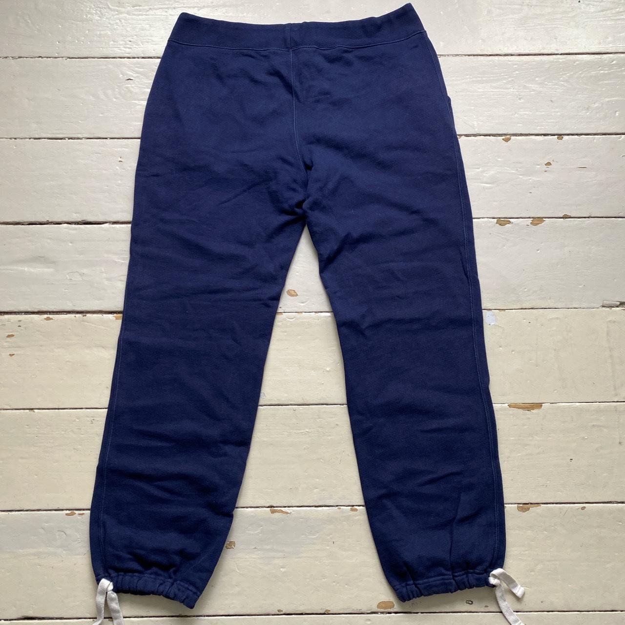 Polo Ralph Lauren Navy and Yellow Pony Baggy Jogger Bottoms