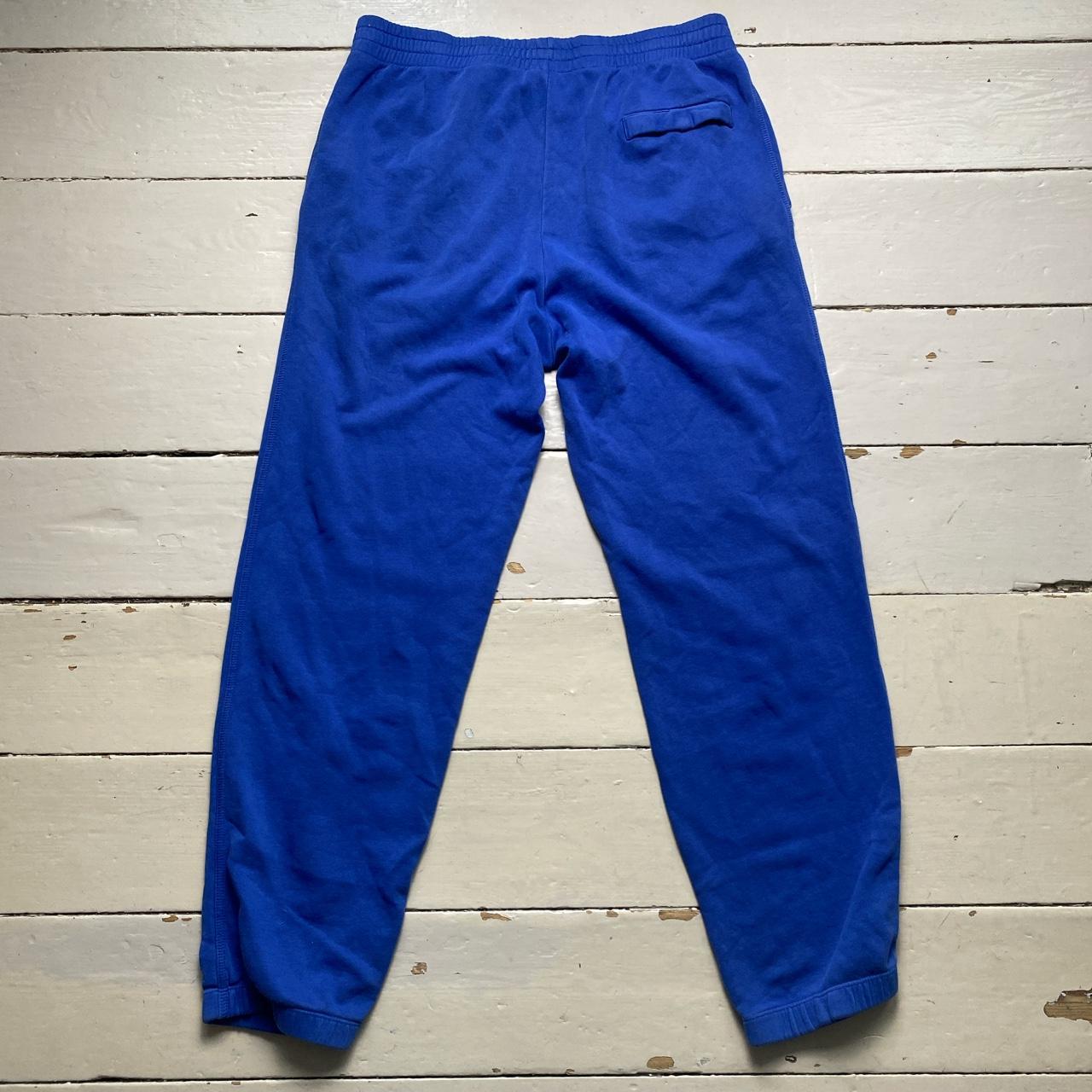 Nike Swoosh Blue and White Baggy Joggers