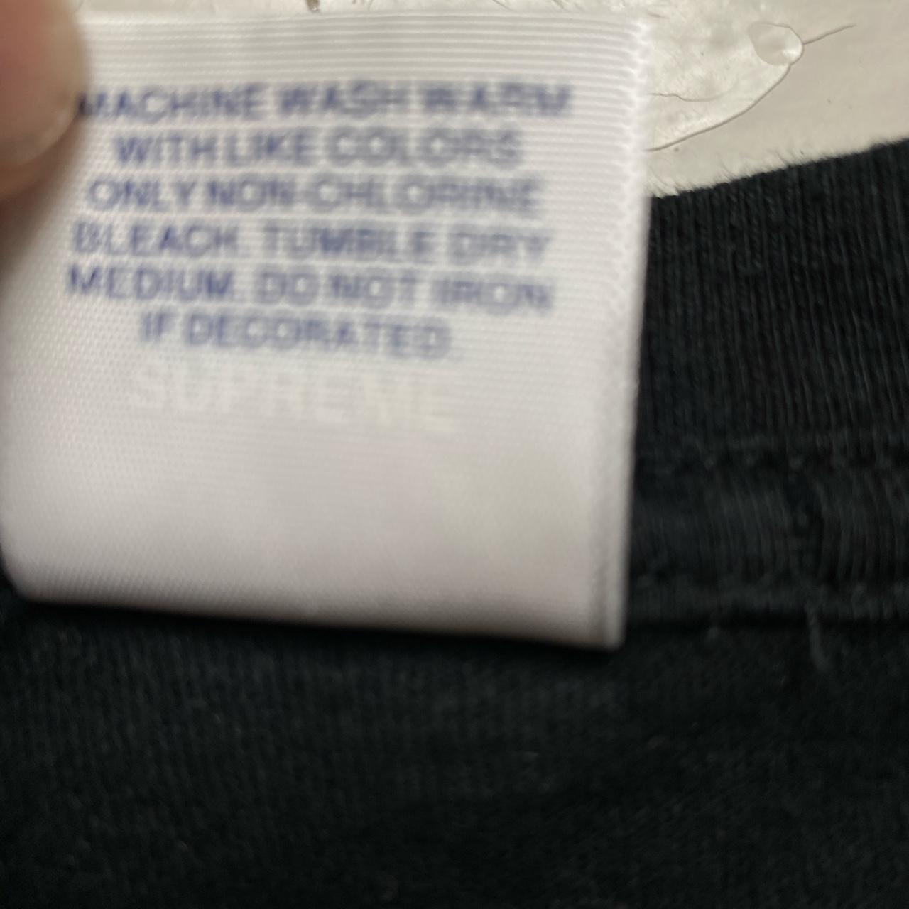 Supreme Motion T Shirt Black and White