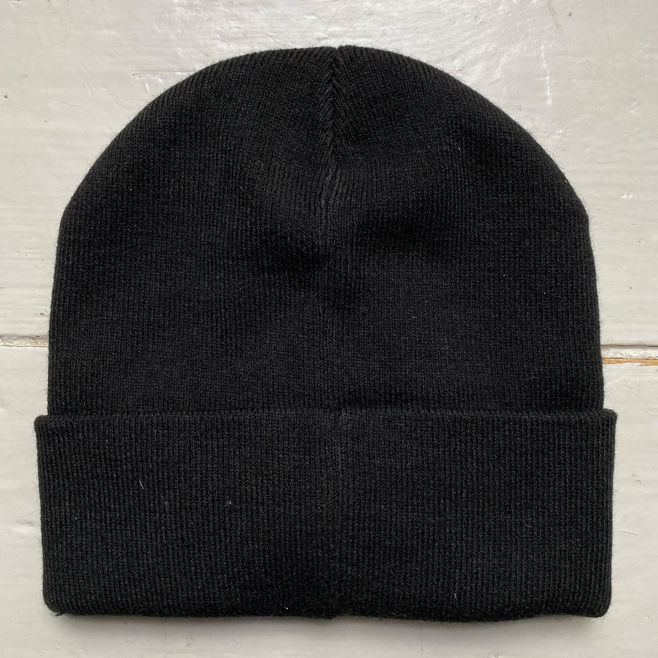 Von Dutch Black and White Beanie Hat