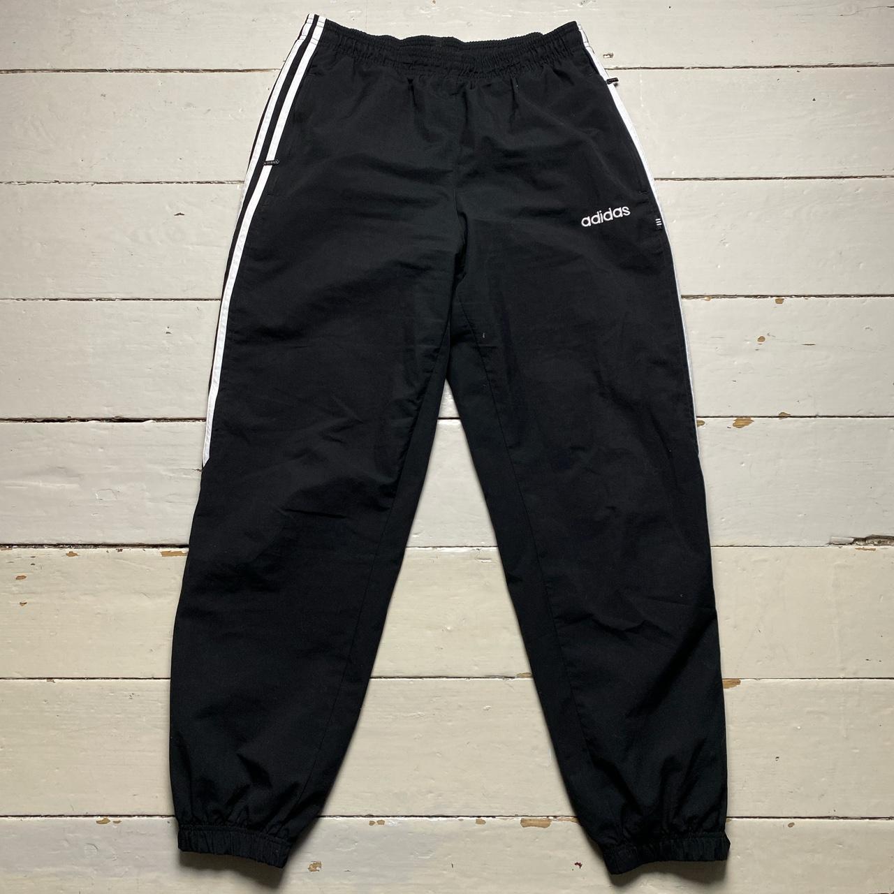 Adidas Baggy Shell Bottom Black and White