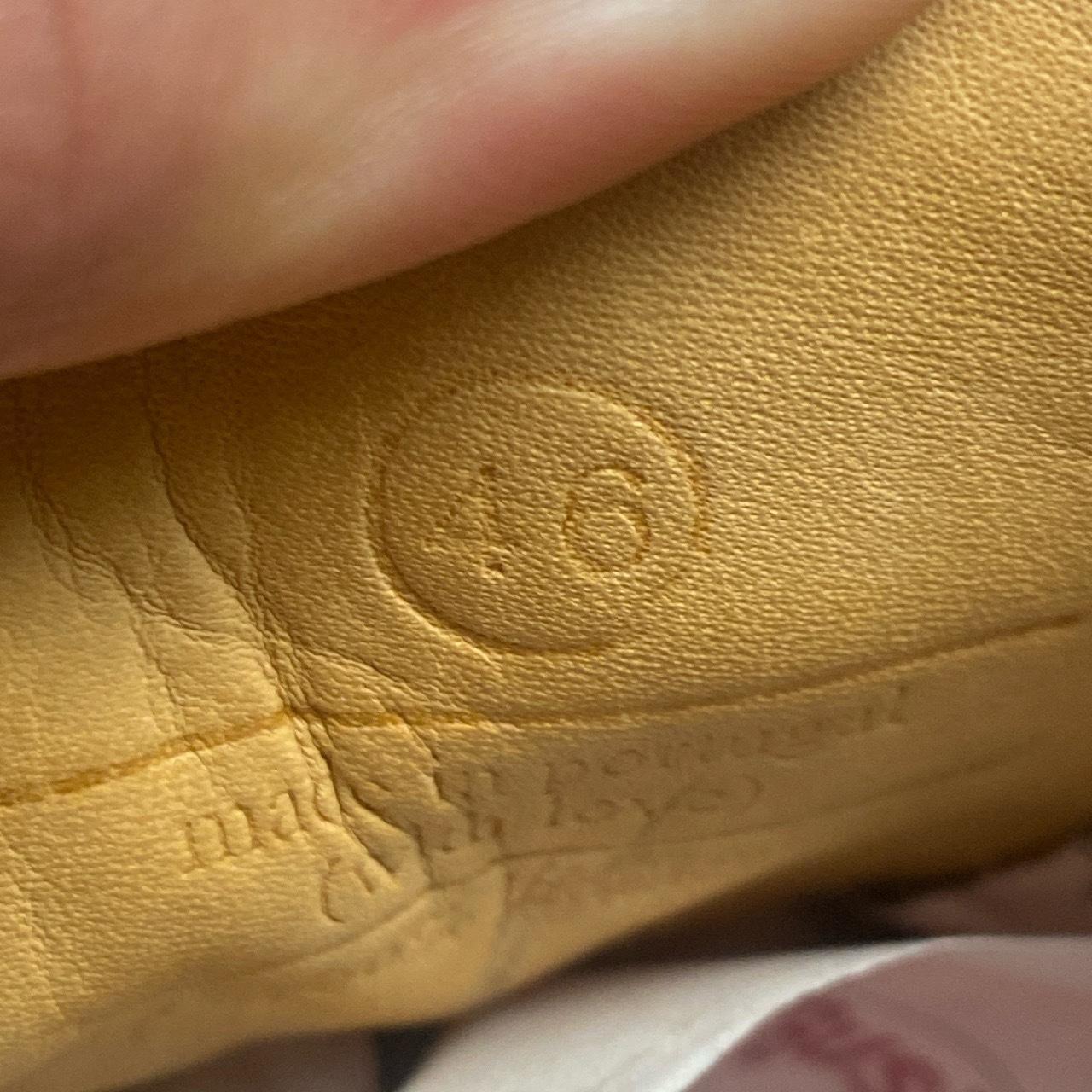 AMI Paris Leather Shiny Smart Black Brogue Shoes