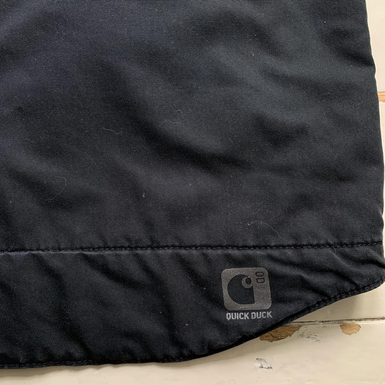 Carharrt Quick Duck Black Workman Gilet