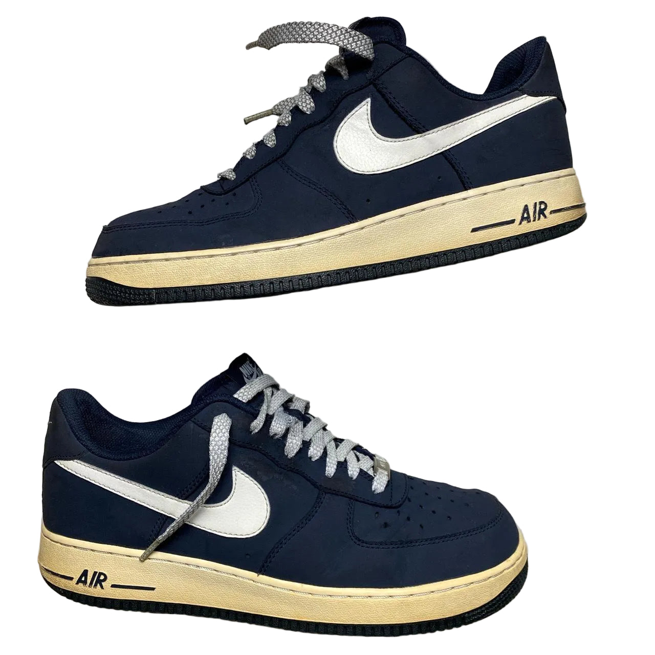 Nike Air Force 1 Navy and White (UK 10.5)