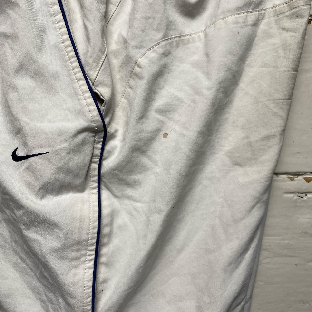 Nike Vintage Swoosh White/Cream Shell Track Pant Shorts