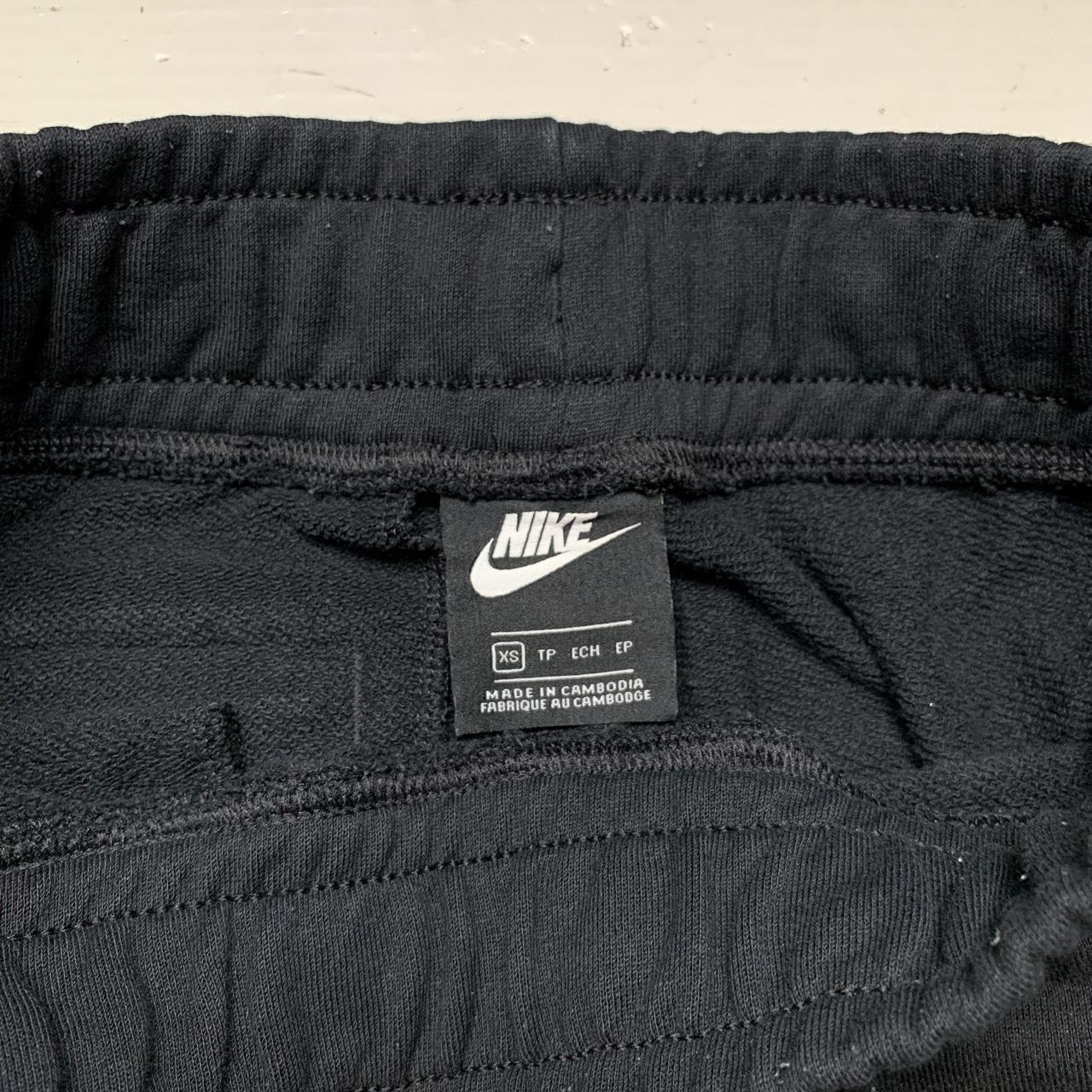 Nike Big Swoosh Black and White Joggers