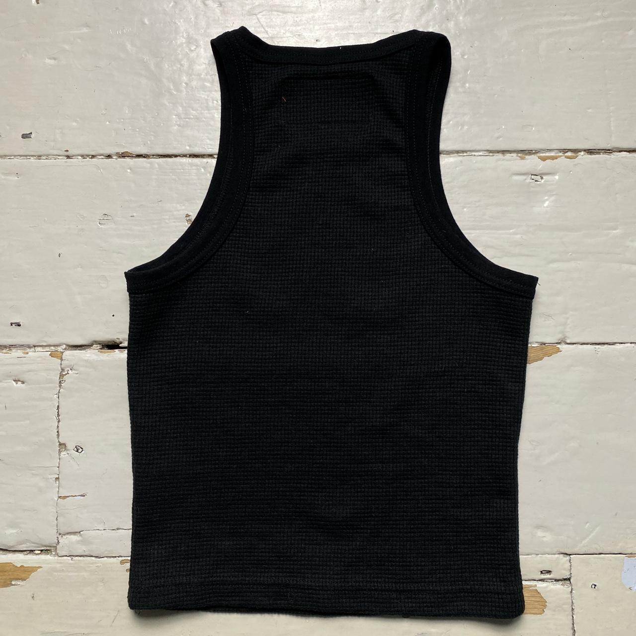 Corteiz CRTZ Alcatraz Black and Red Womens Tank Top Vest