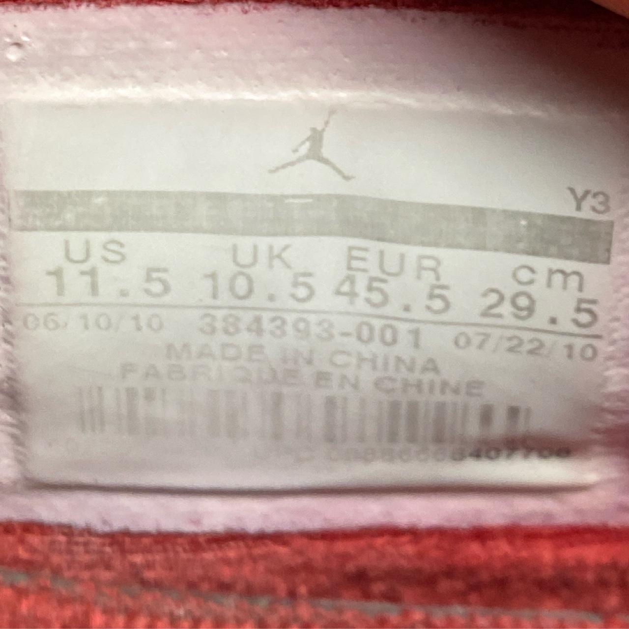 Jordan 4 Air Force 1 Fusion Bred Laser Red (UK 10.5)