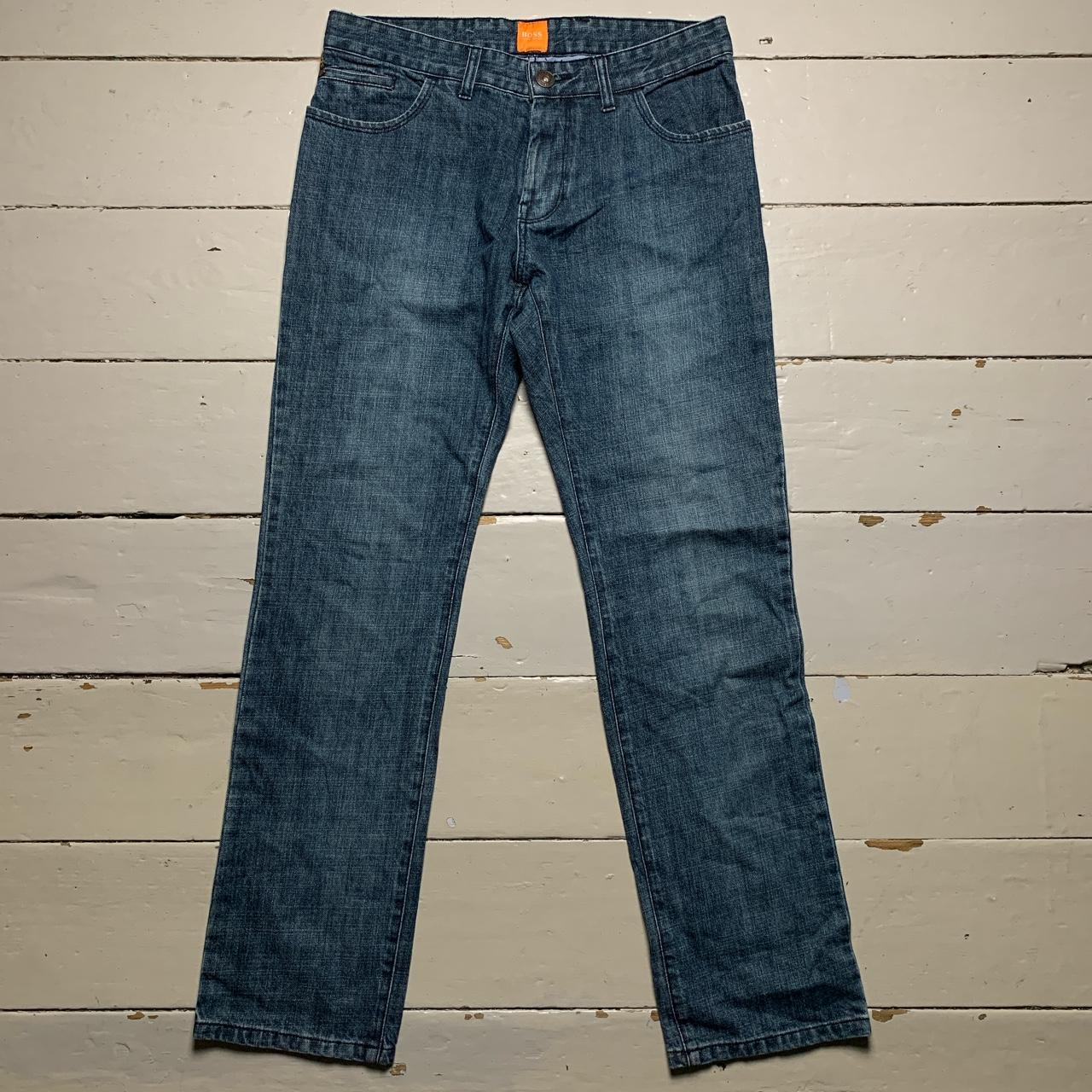 Hugo Boss Orange Jeans Navy Stonewash