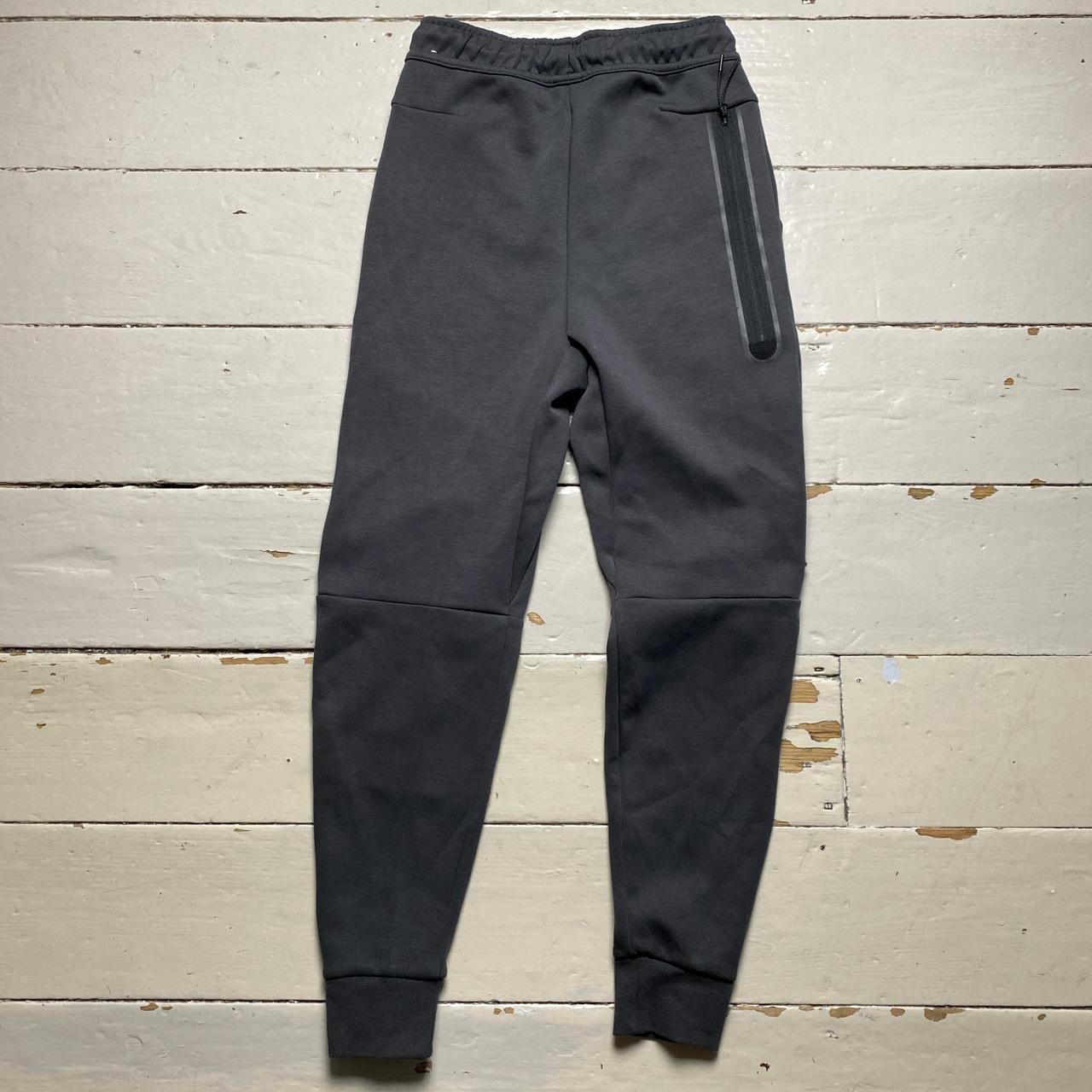 Nike Tech Fleece New Season Grey and Orange Joggers