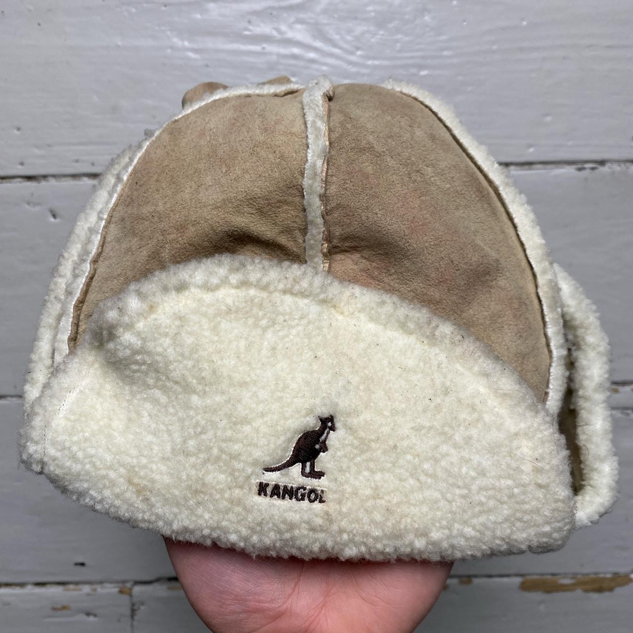 Kangol Vintage Trapper Dog Ear Sherpa and Suede Hat