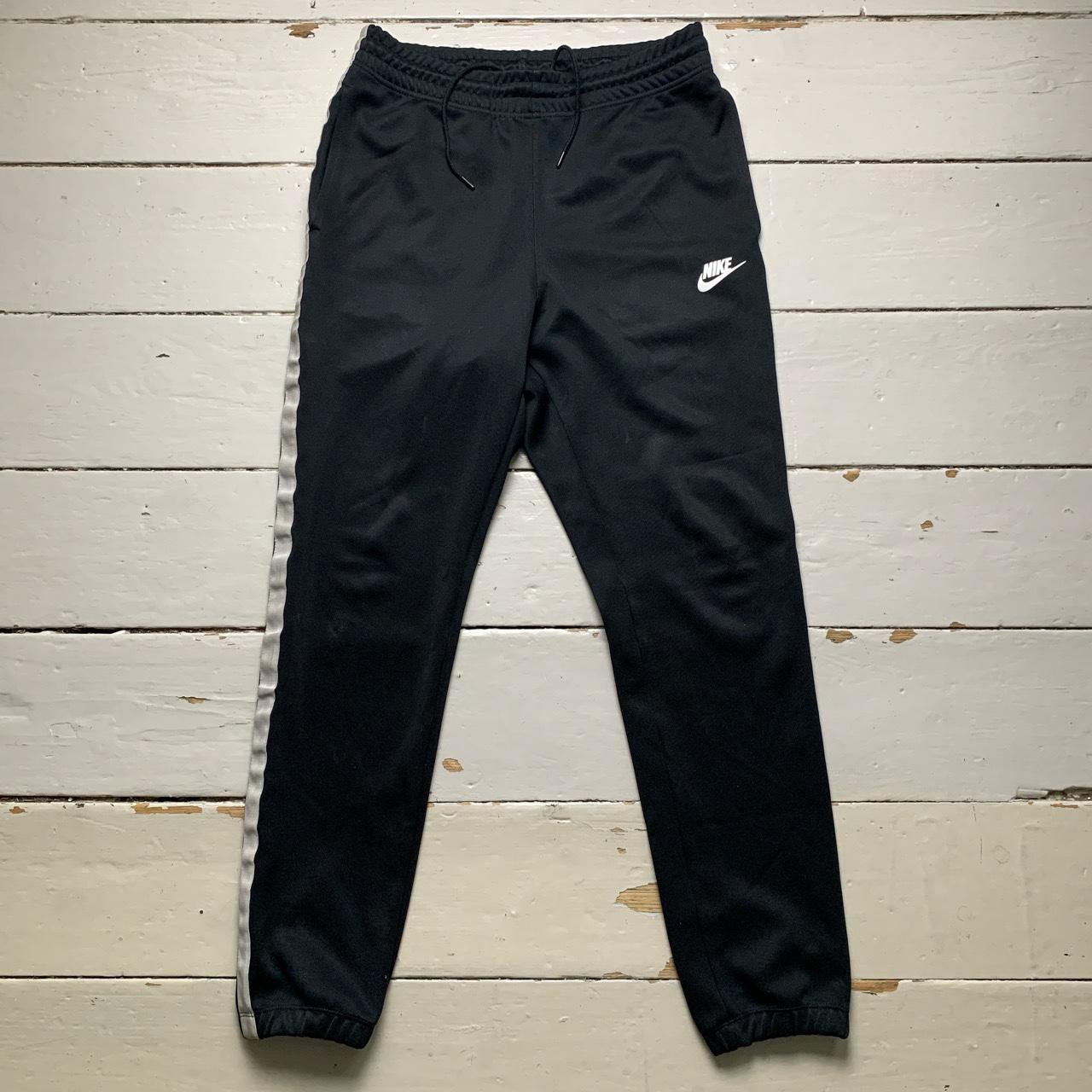 Nike Black and White Swoosh Full Tracksuit