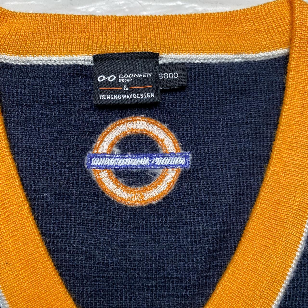 Workwear Navy and Orange Jumper