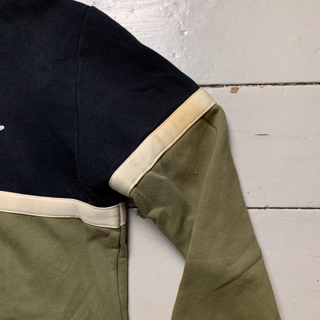 Nike Swoosh Khaki Cream and Black Hoodie