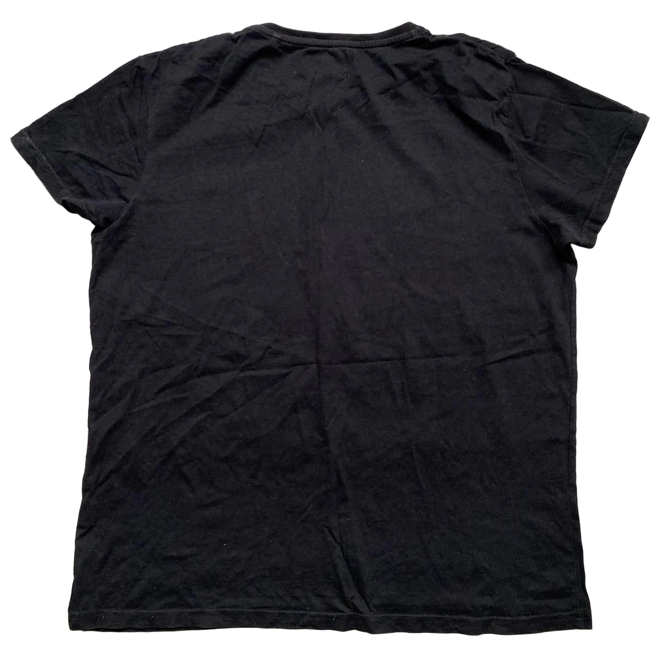RUN DMC Vintage Dennis Morris Black and Red T Shirt (XL)