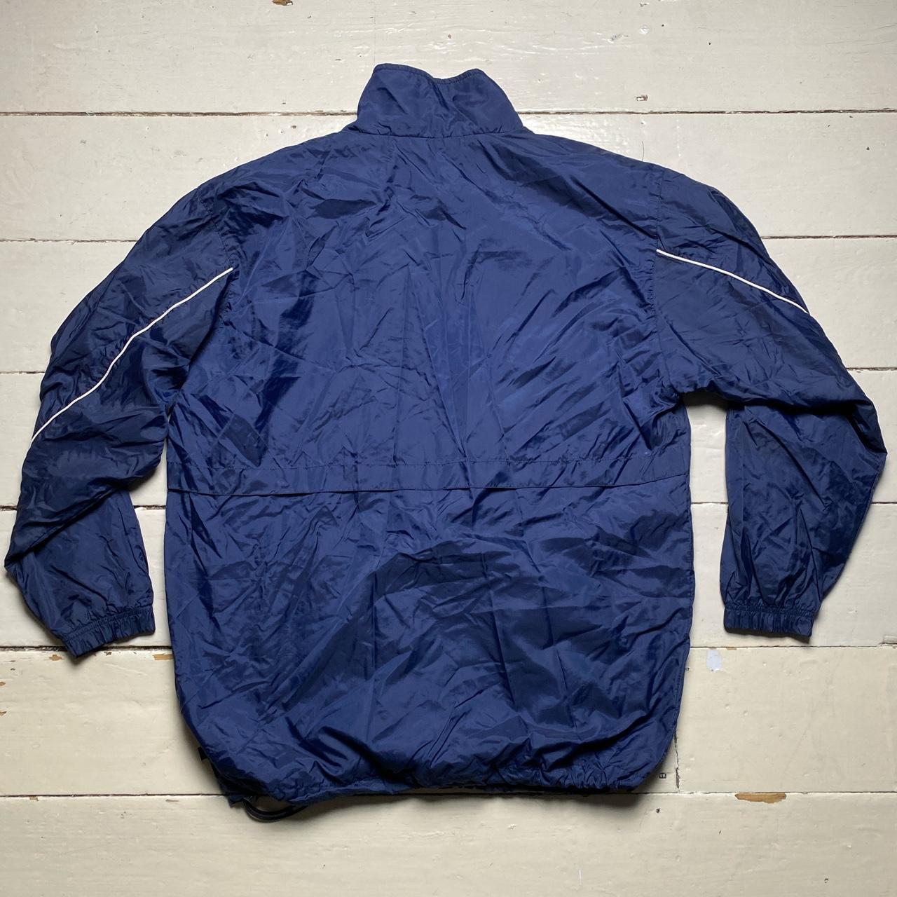 Nike Swoosh Vintage 90’s Navy and White Track Jacket