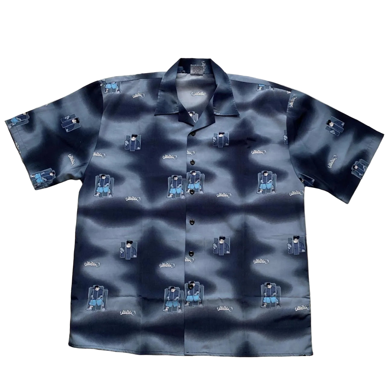 Southpole Vintage Graffiti Character Short Sleeve Shirt (XL)