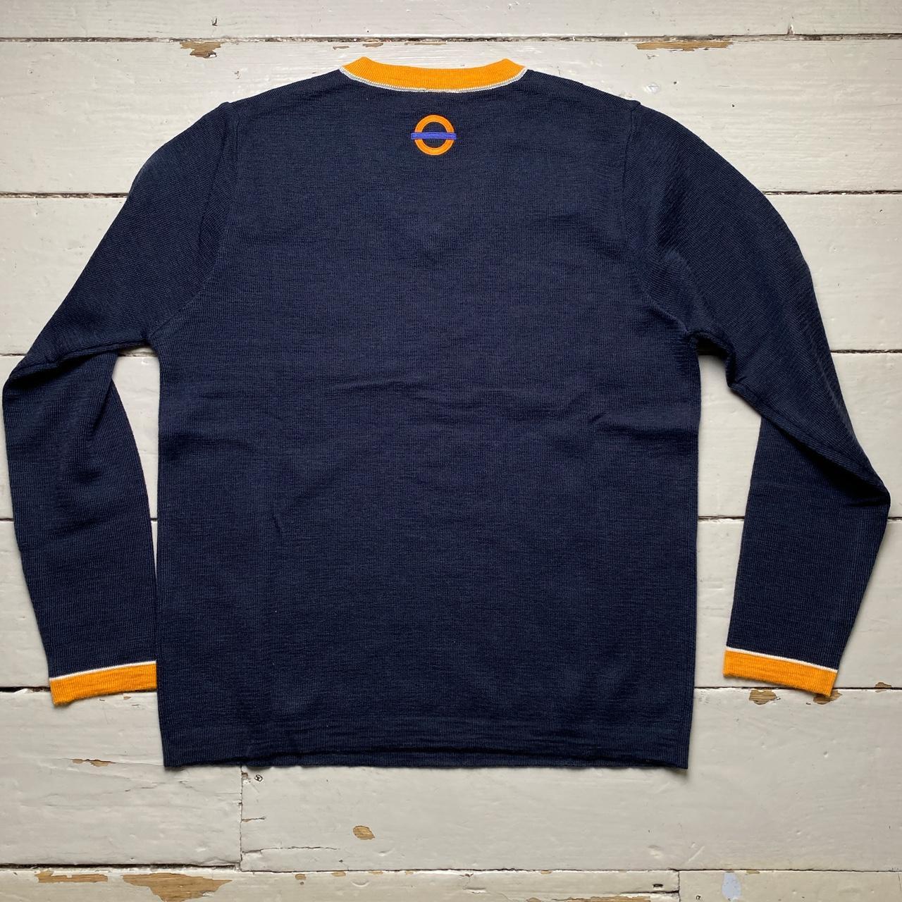 Workwear Navy and Orange Jumper