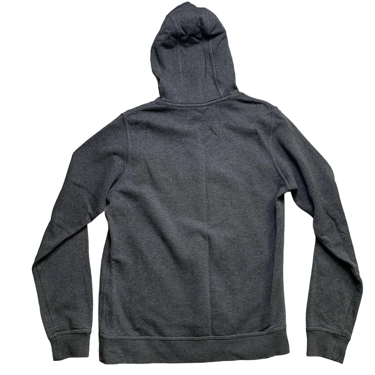 Nike Club Spellout Grey and White Hoodie (M)