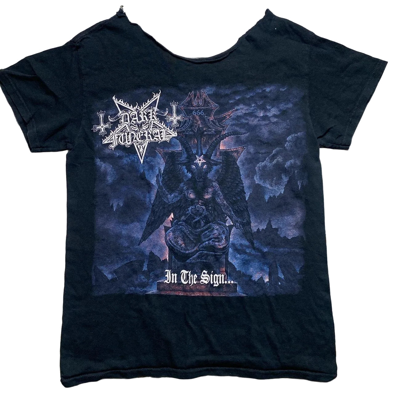 Dark Funeral Heavy Metal Goth Grunge T Shirt Vest (S)