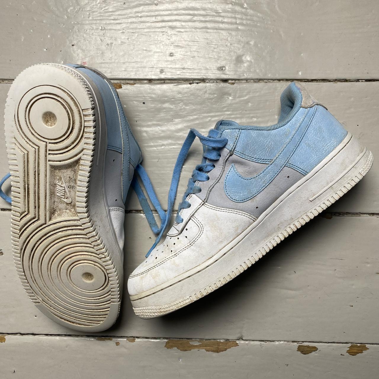 Nike Air Force 1 White Light UNC Blue