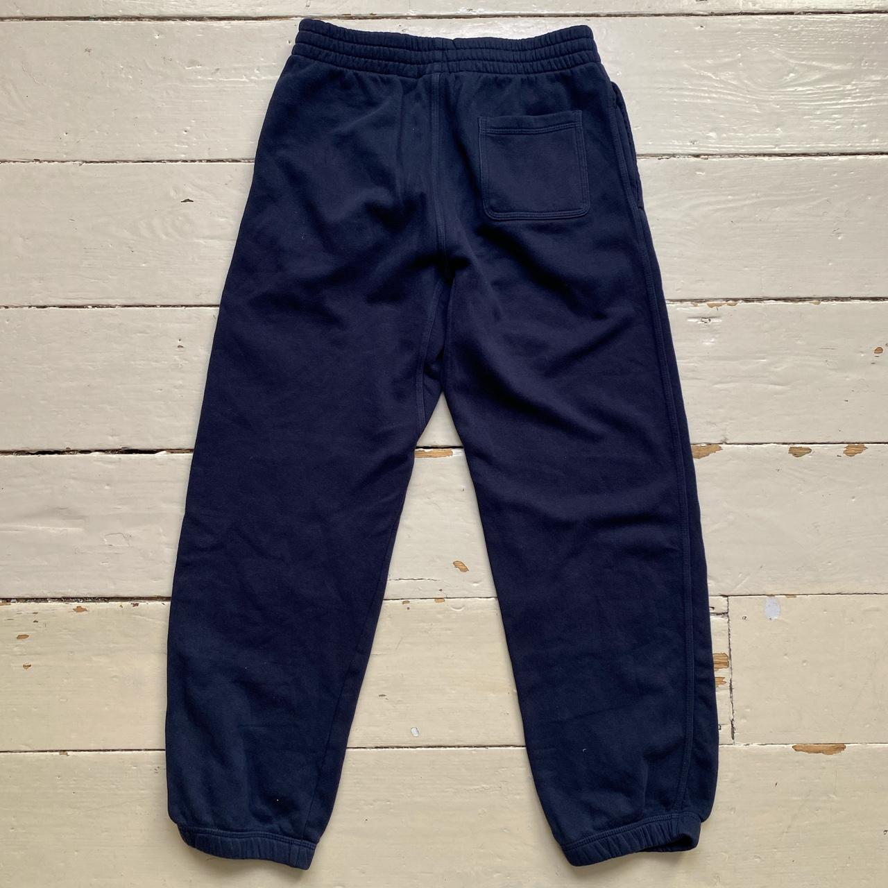 Nike Swoosh Navy and White Joggers