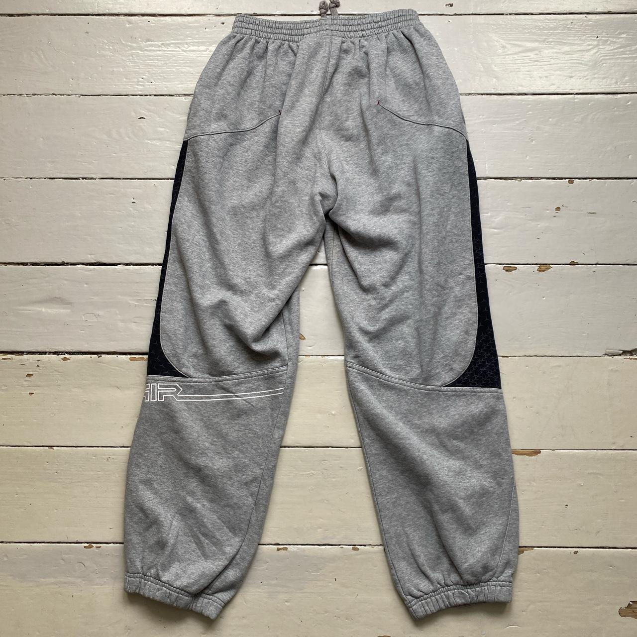 Nike Swoosh Air Grey Red White and Black Vintage Baggy Joggers