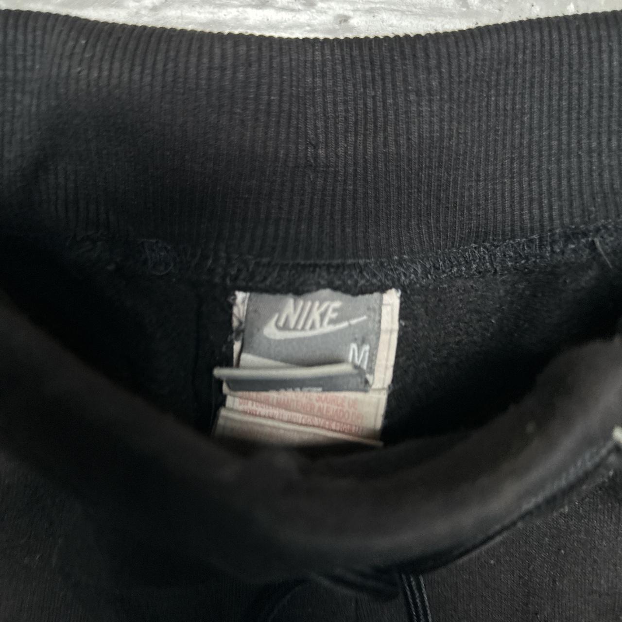 Nike Vintage Black and Red Swoosh Baggy Joggers