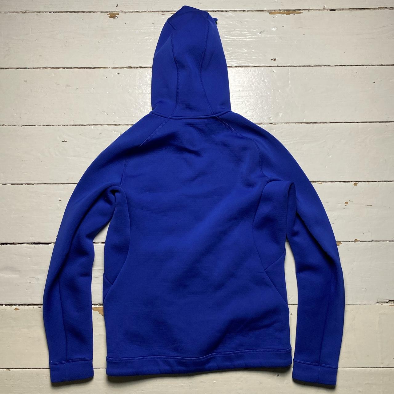 Nike Dri Therma Fit Hoodie Blue and Green