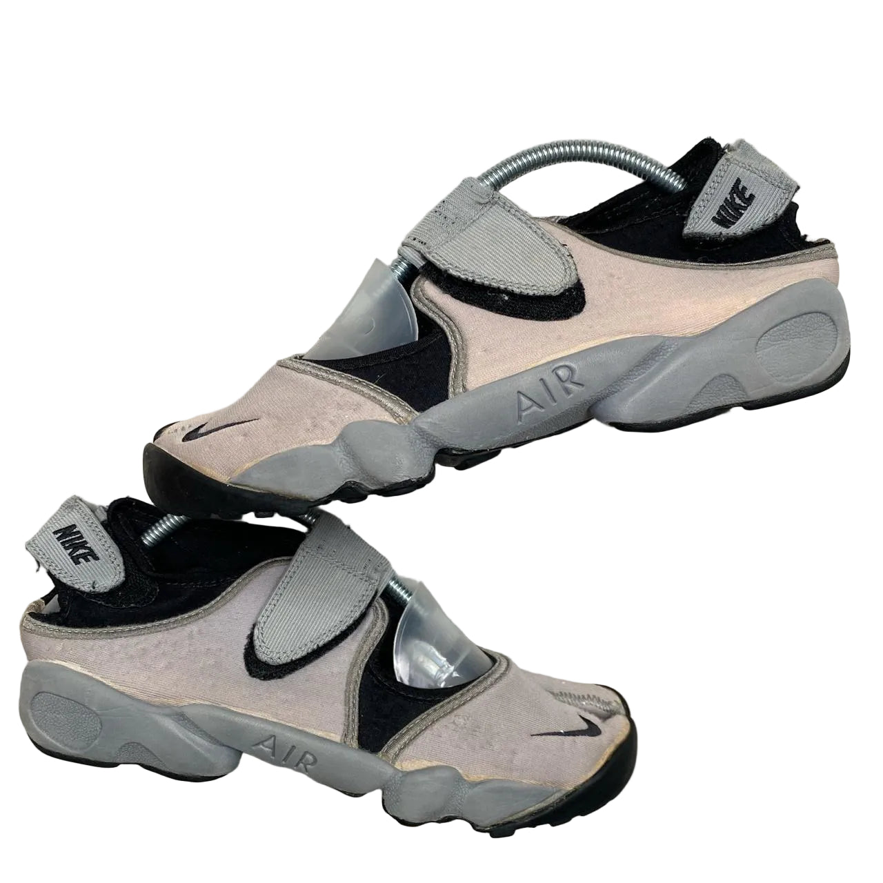 Nike Air Rift Grey and Black Tabi Toe Sample Trainers (UK 8)