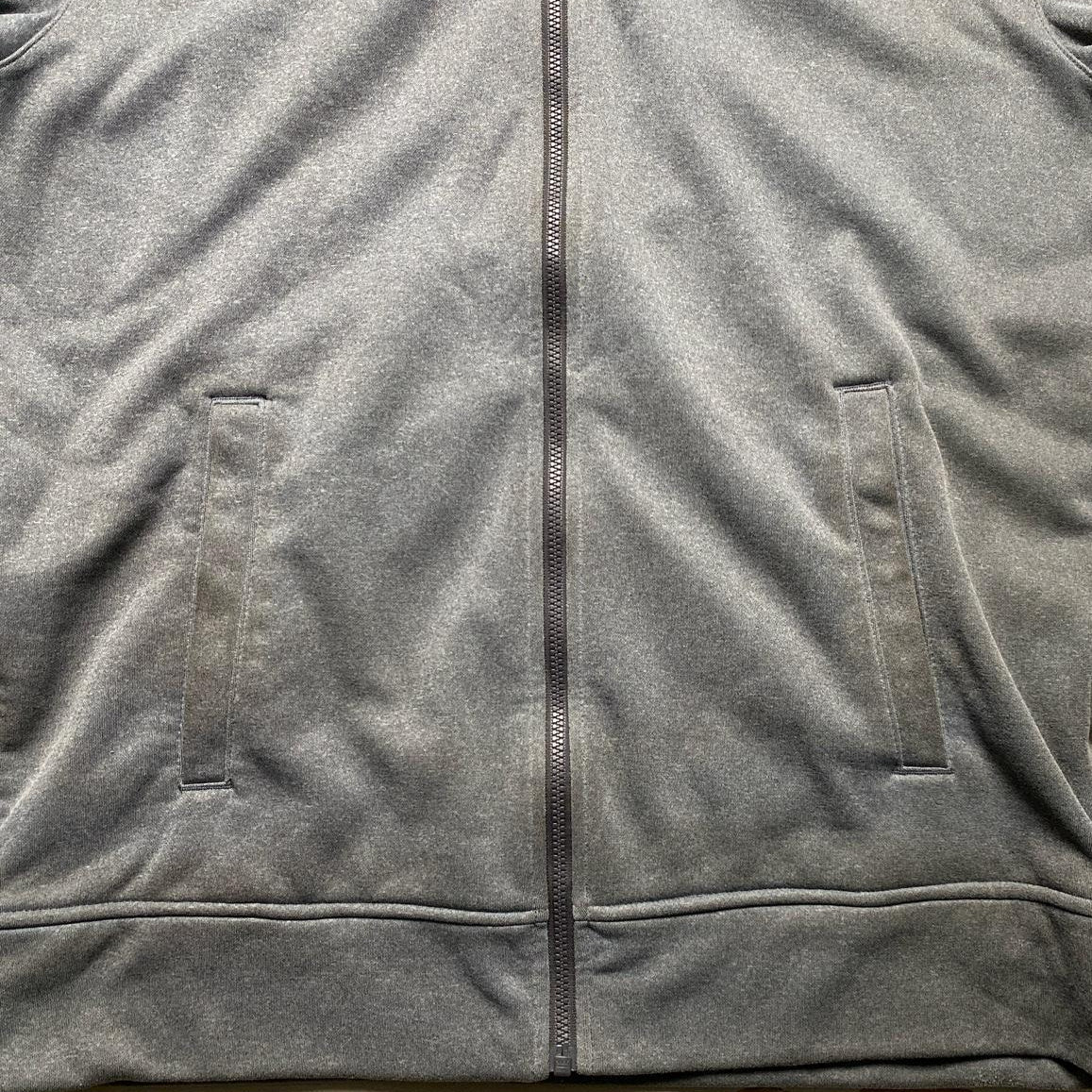 The North Face Grey Black and White Hoodie Jacket (S)