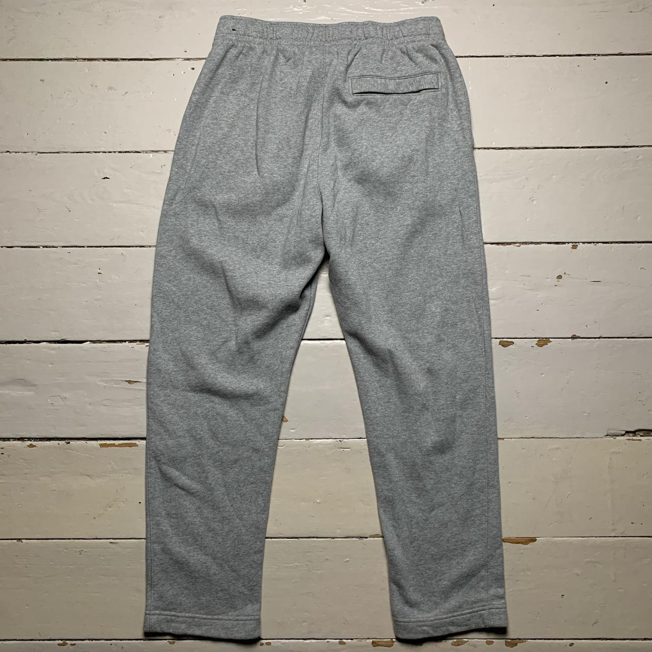 Nike Swoosh Grey and White Joggers