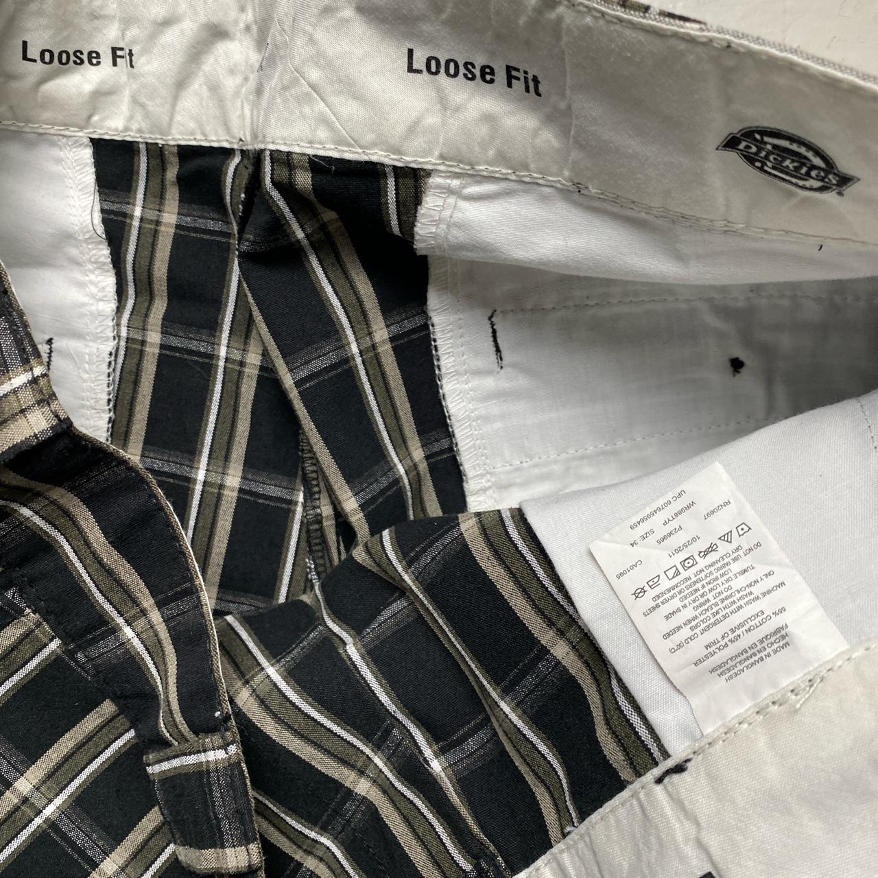 Dickies Checked Cargo Shorts