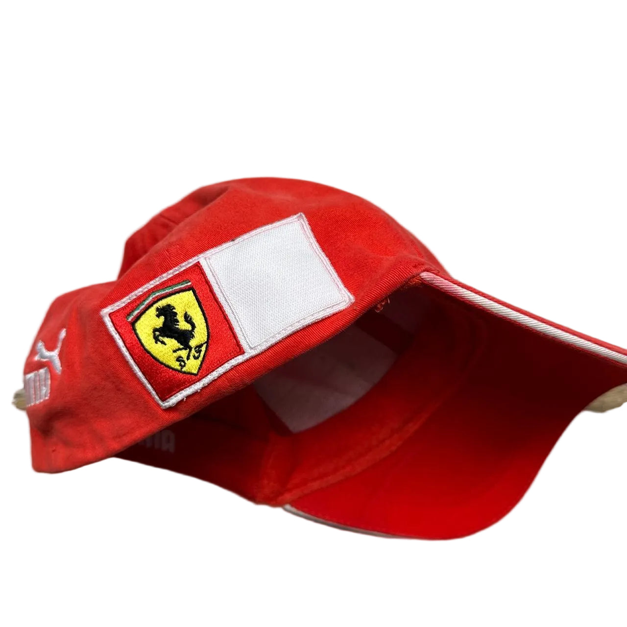 Ferrari Puma Red and White Cap