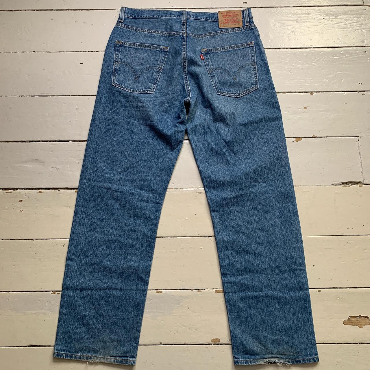Levis 569 Baggy Light Blue Jeans