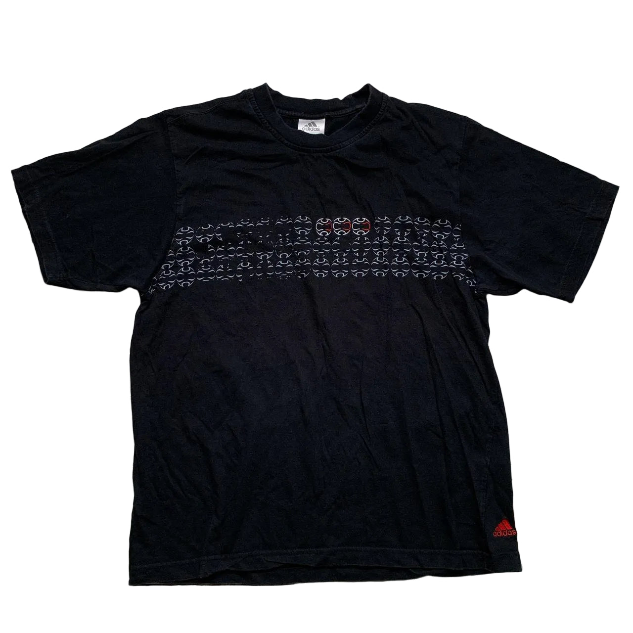 Adidas Predator Vintage Black T Shirt (L)