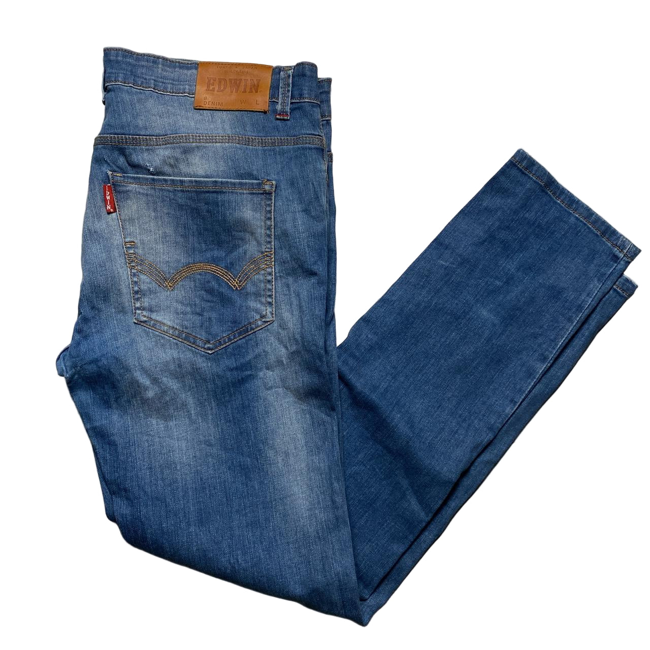 Edwin Slim Light Blue Jeans (38W)