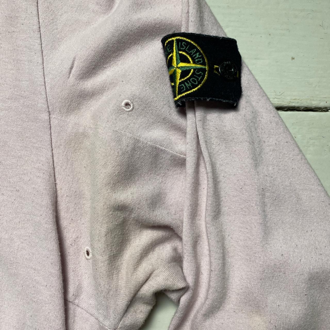 Stone Island Pink Long Sleeve T Shirt