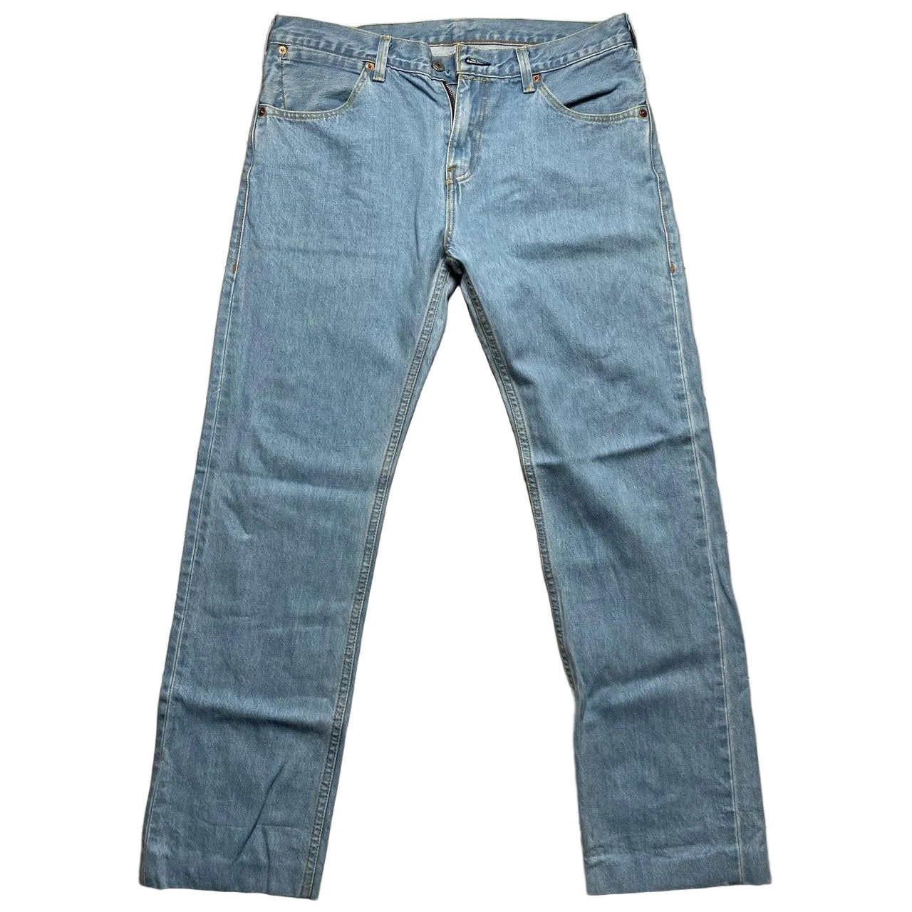 Levis 504 Baggy Light Blue Vintage Jeans (32W)