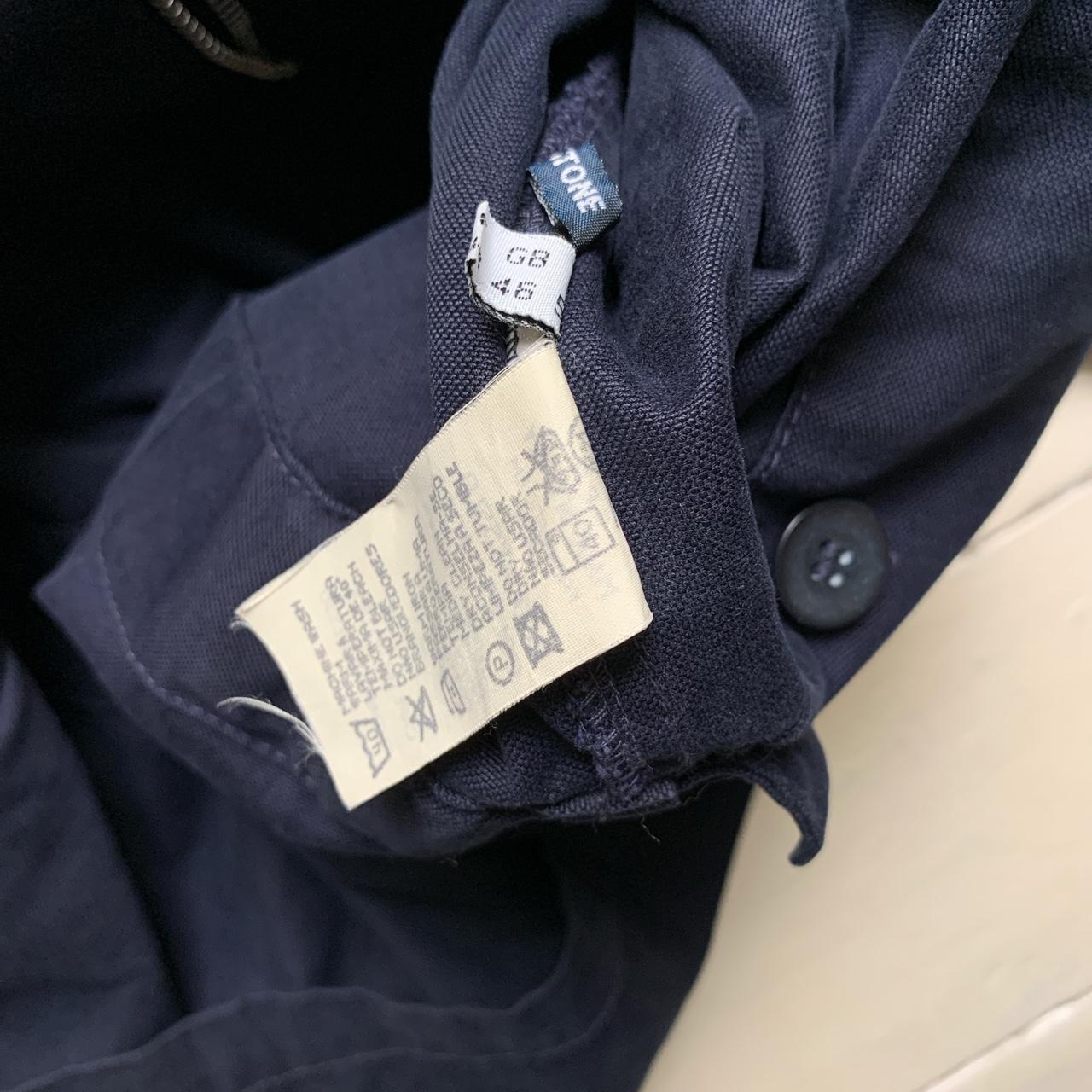 Armani Vintage Navy Long Coat