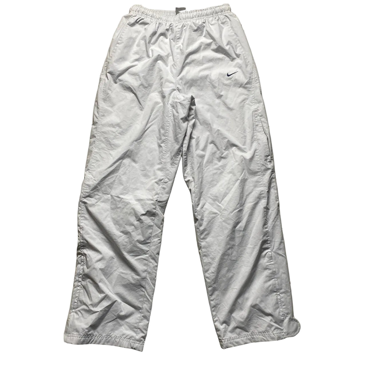 Nike Shell Trackpant Baggy Bottoms Navy Swoosh (M)