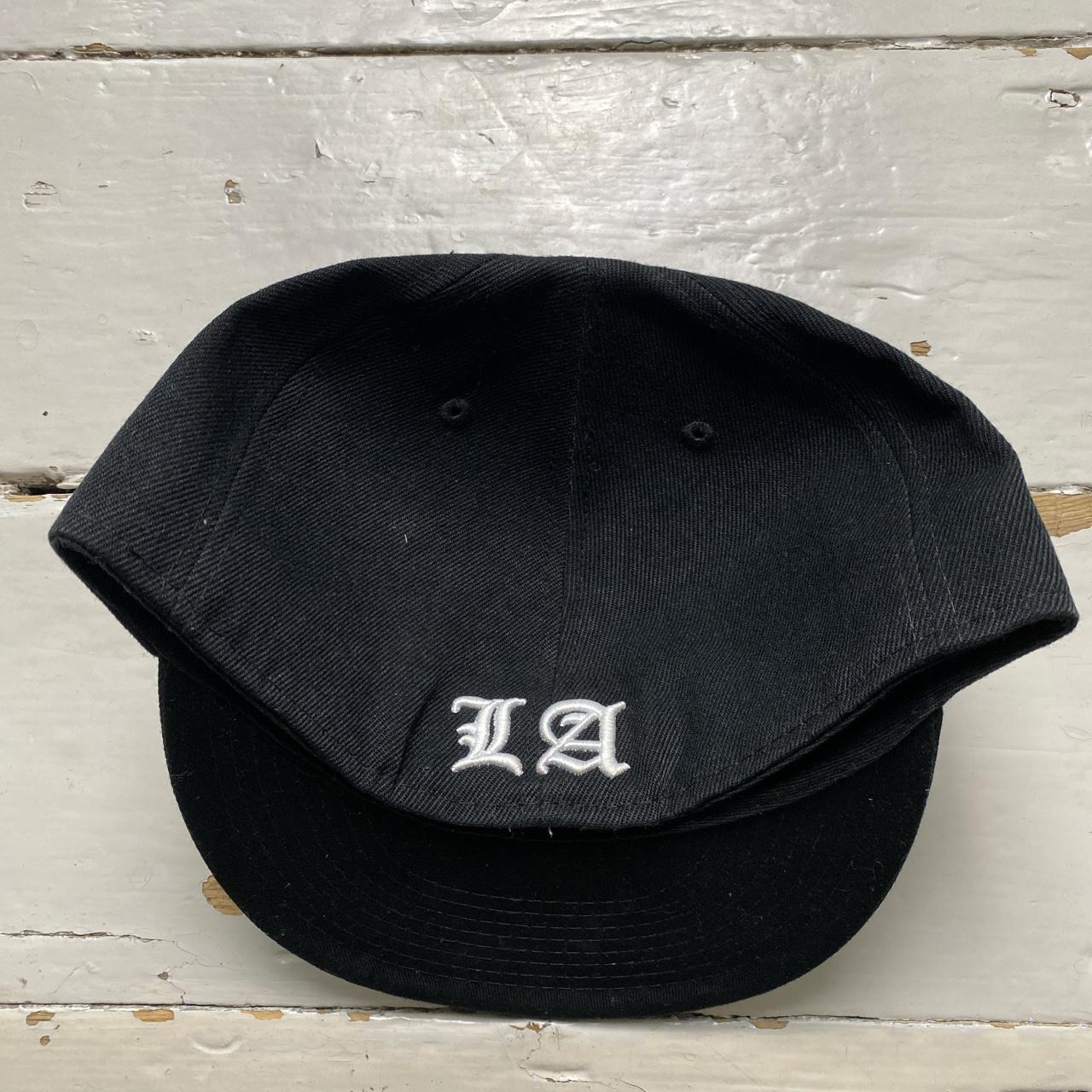 Compton LA Underground Kulture Black and White Fitted Cap