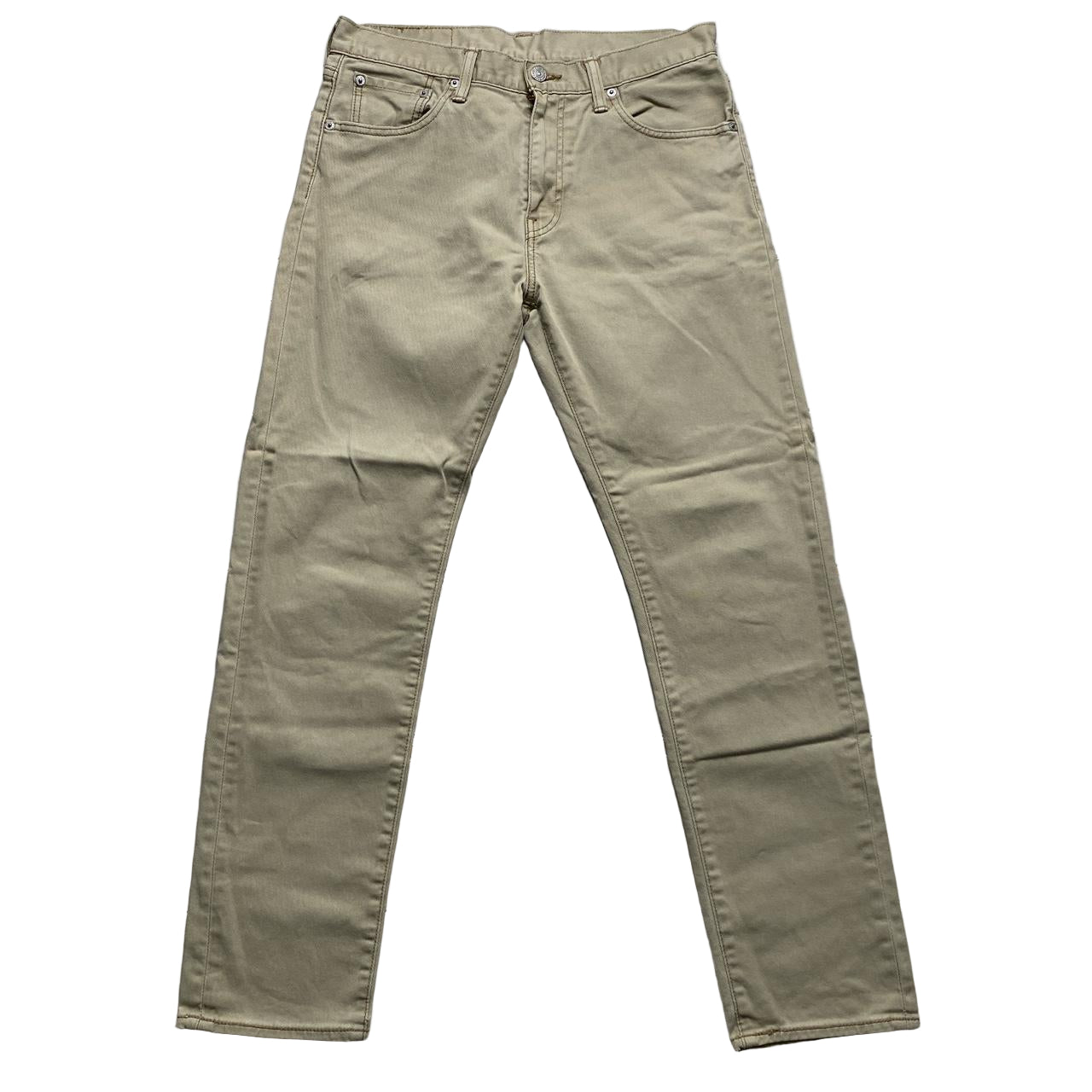 Levis 508 Cream Beige Jeans (30W)