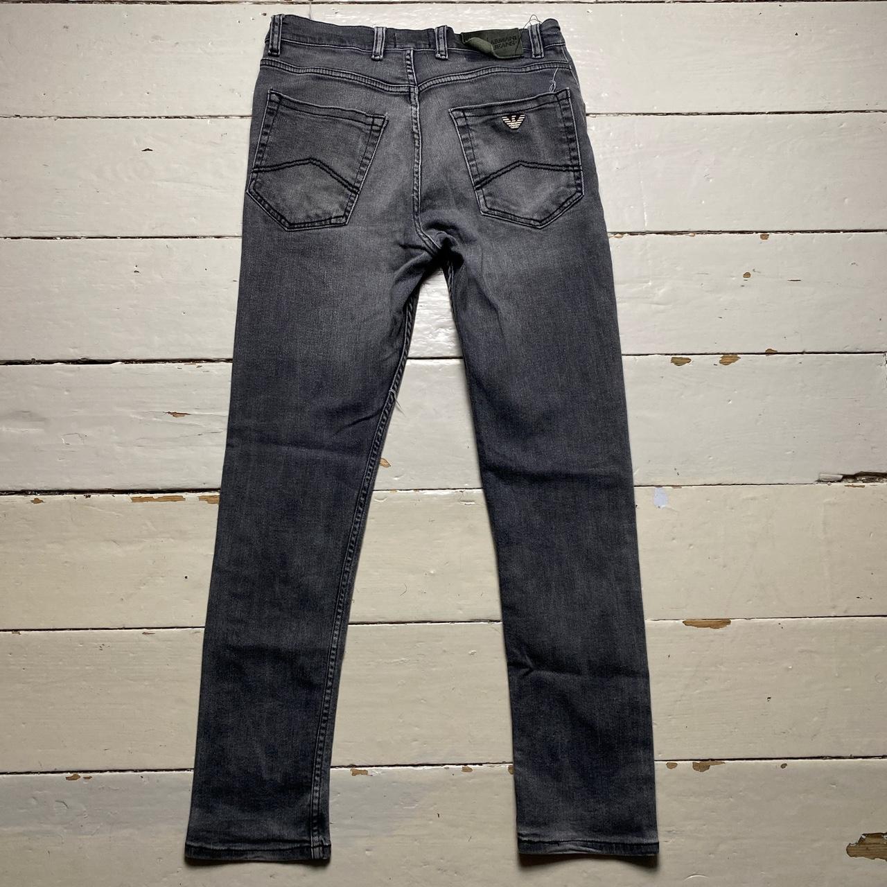Armani J08 Grey Slim Jeans