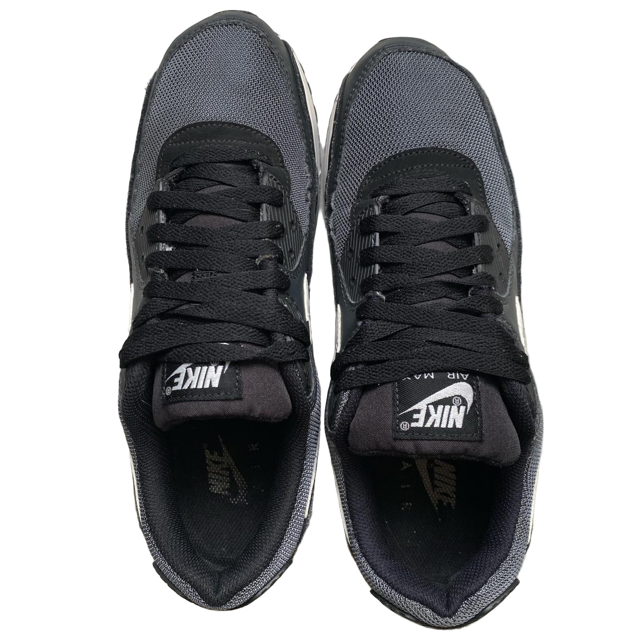 Nike Air Max 90 Black Grey and White (UK 9.5)