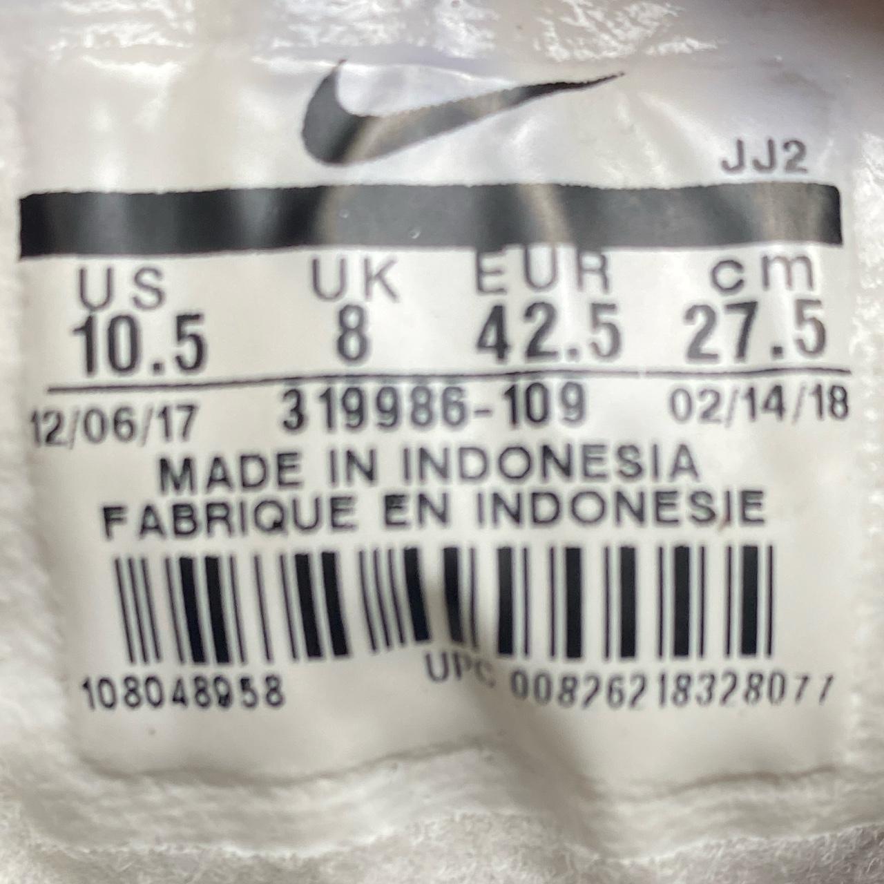 Nike Air Max 1 Womens White and Black (UK 8)