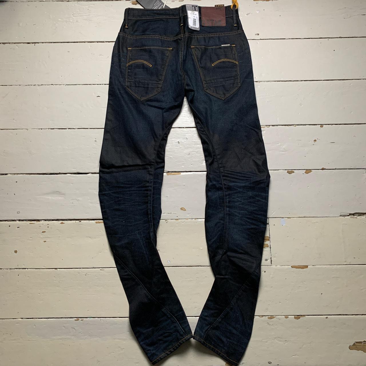 G Star Twisted Dark Navy Jeans