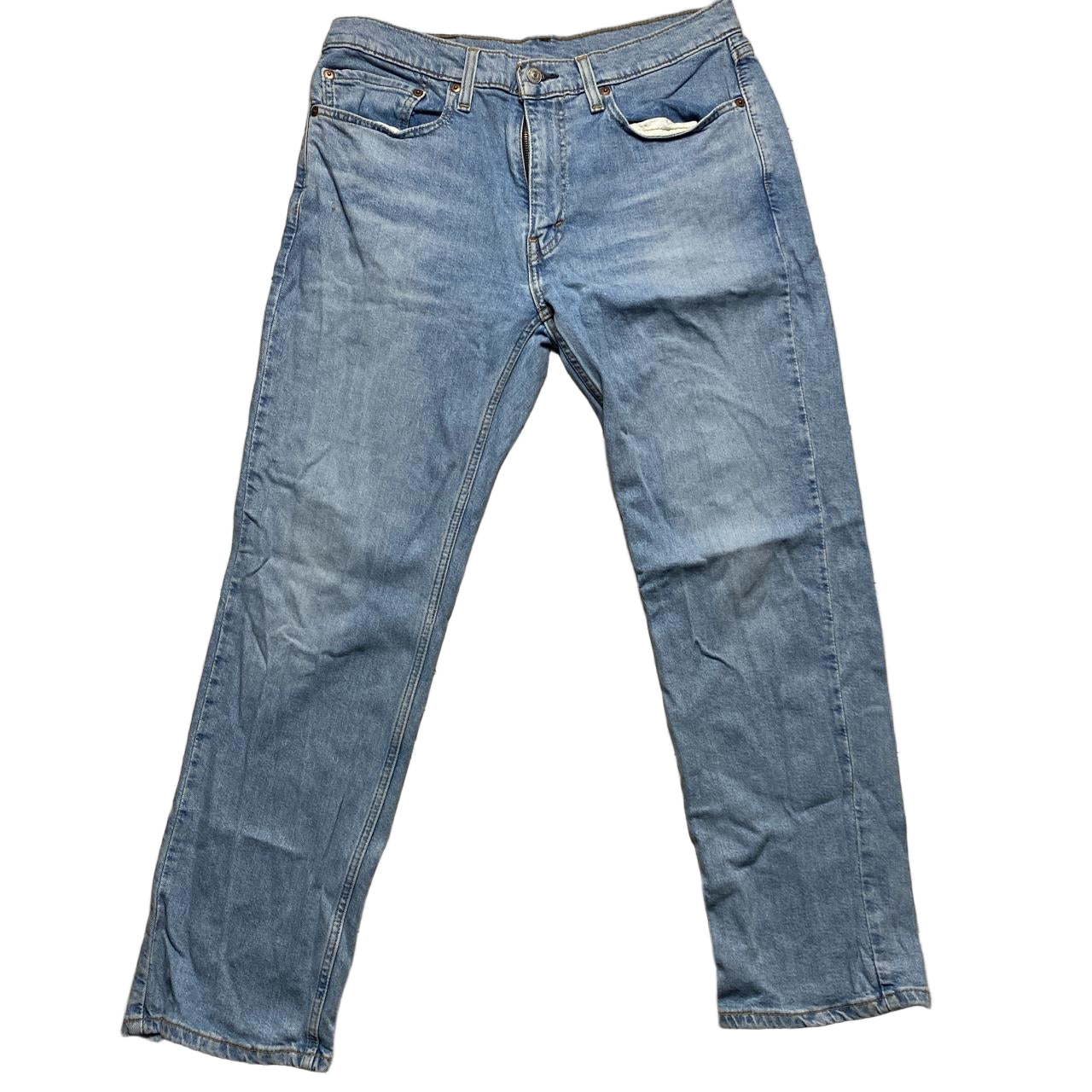 Levis 514 Light Blue Baggy Jeans (34W)