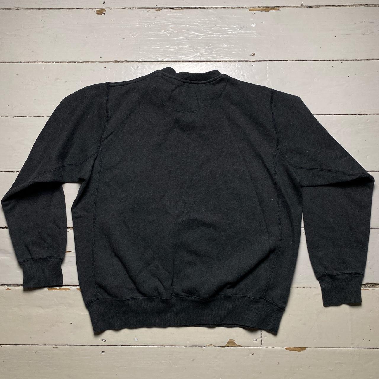 Nike Swoosh Grey and Red Jumper